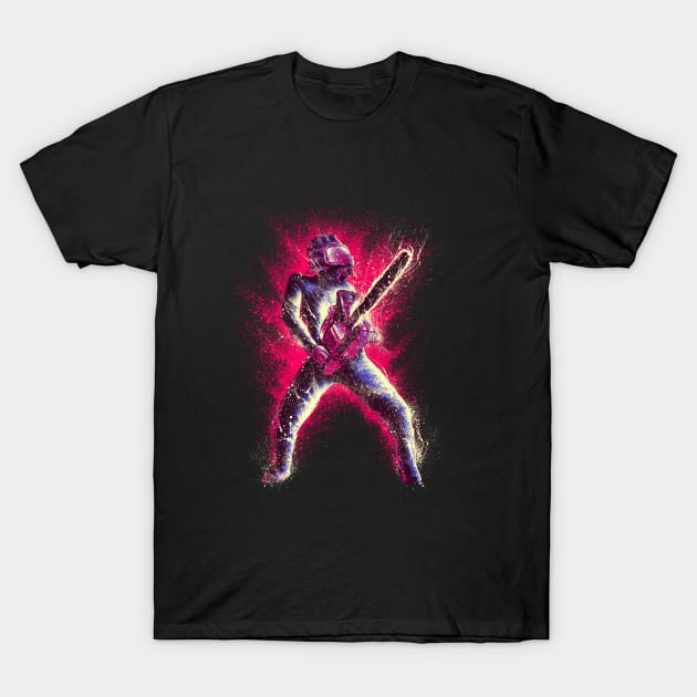 Chainsaw Pink T-Shirt by barmalisiRTB